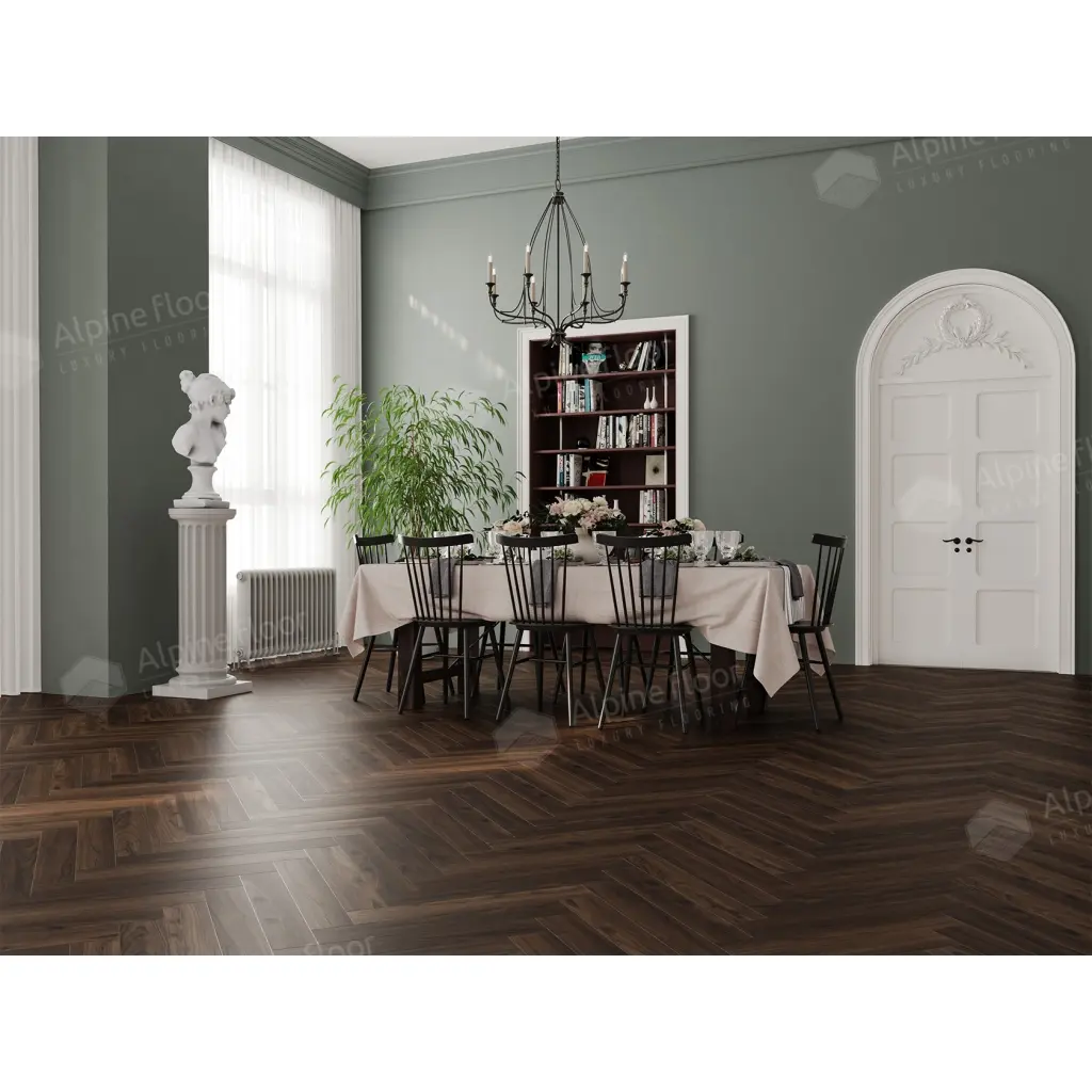 Ламинат Alpine Floor Елка 12 (Herringbone 12) Дуб Абруццо LF105-14