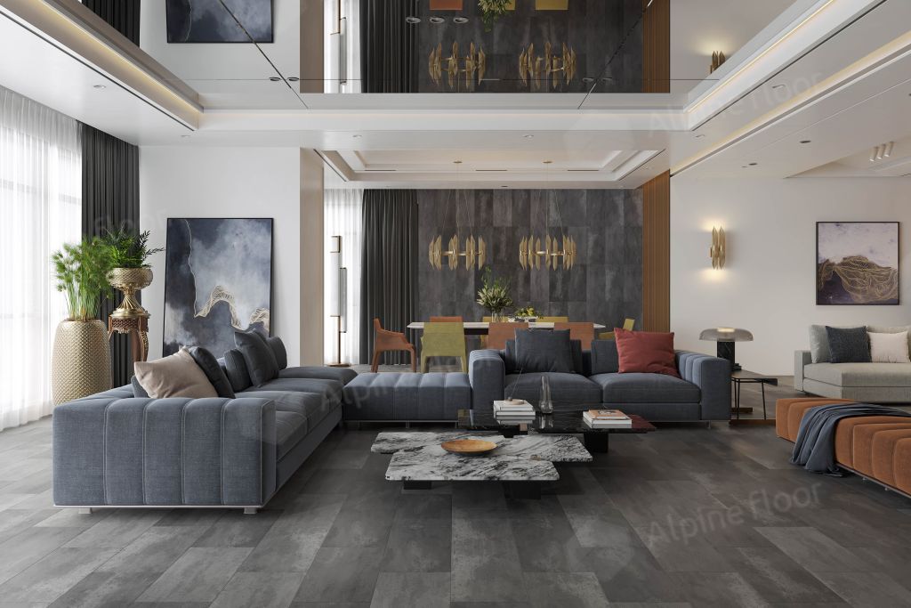 Ламинат Alpine Floor Каменное настроение (Stone Mood) Премиальный бетон F402-03