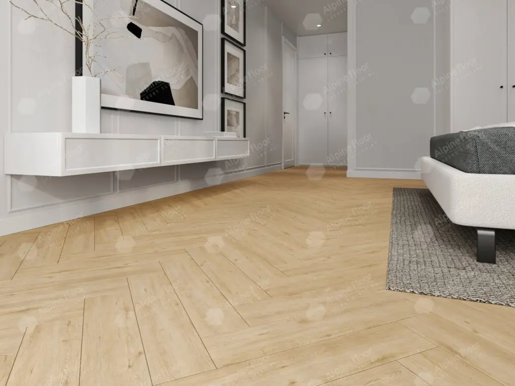 SPC ламинат Alpine Floor Легкий паркет (Light Parquet) Дуб Лесат ЕСО 13-26 MC