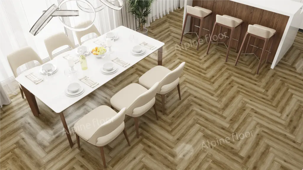 Ламинат Alpine Floor Елка профессиональная (Herringbone 12 Pro) Марсель LF106-09