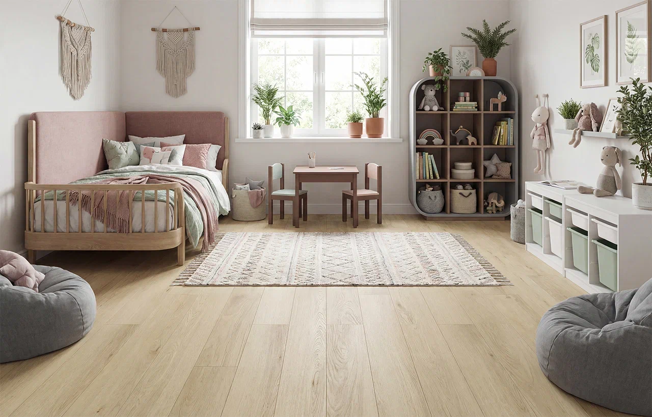 Ламинат Stone Floor Узкая доска Дуб Кловерфилд 2529-6 MР