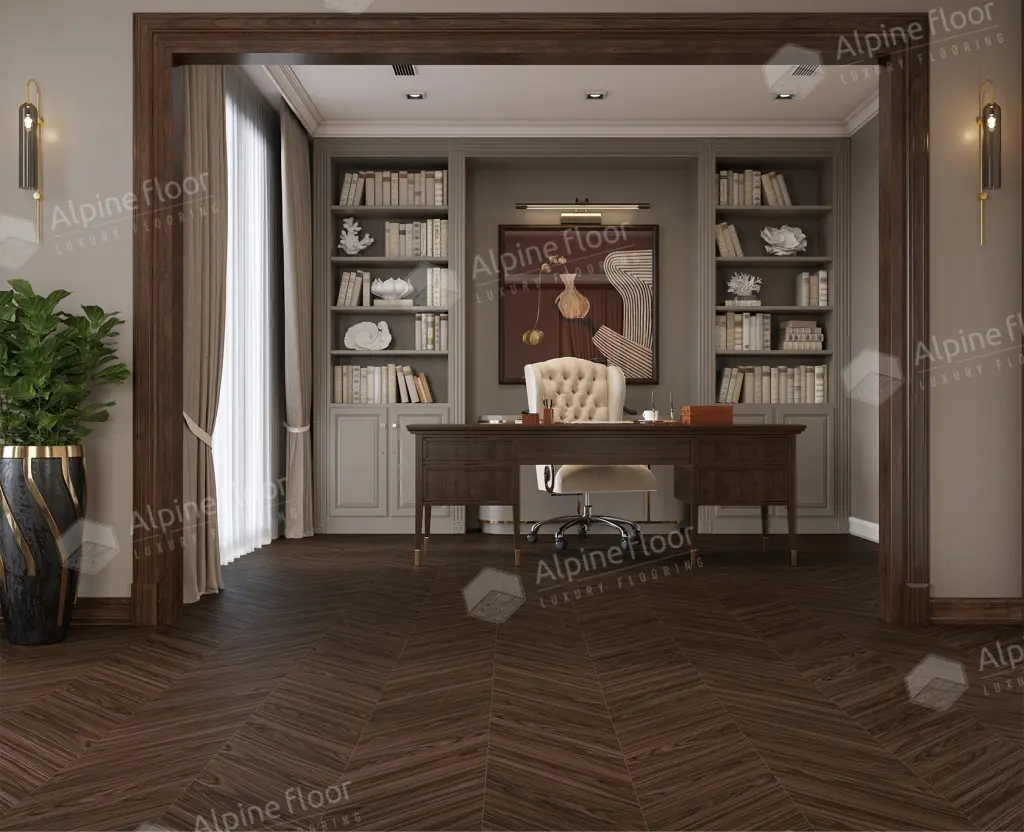 Ламинат Alpine Floor Искусство шеврона (Chevron Art) Орех Гранд-Каньон LF109-10