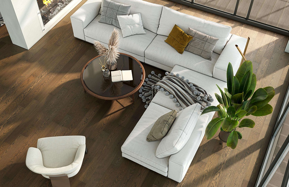 Кварцевый паркет Quartz Parquet Классик 5мм Дуб Рустикальный 410