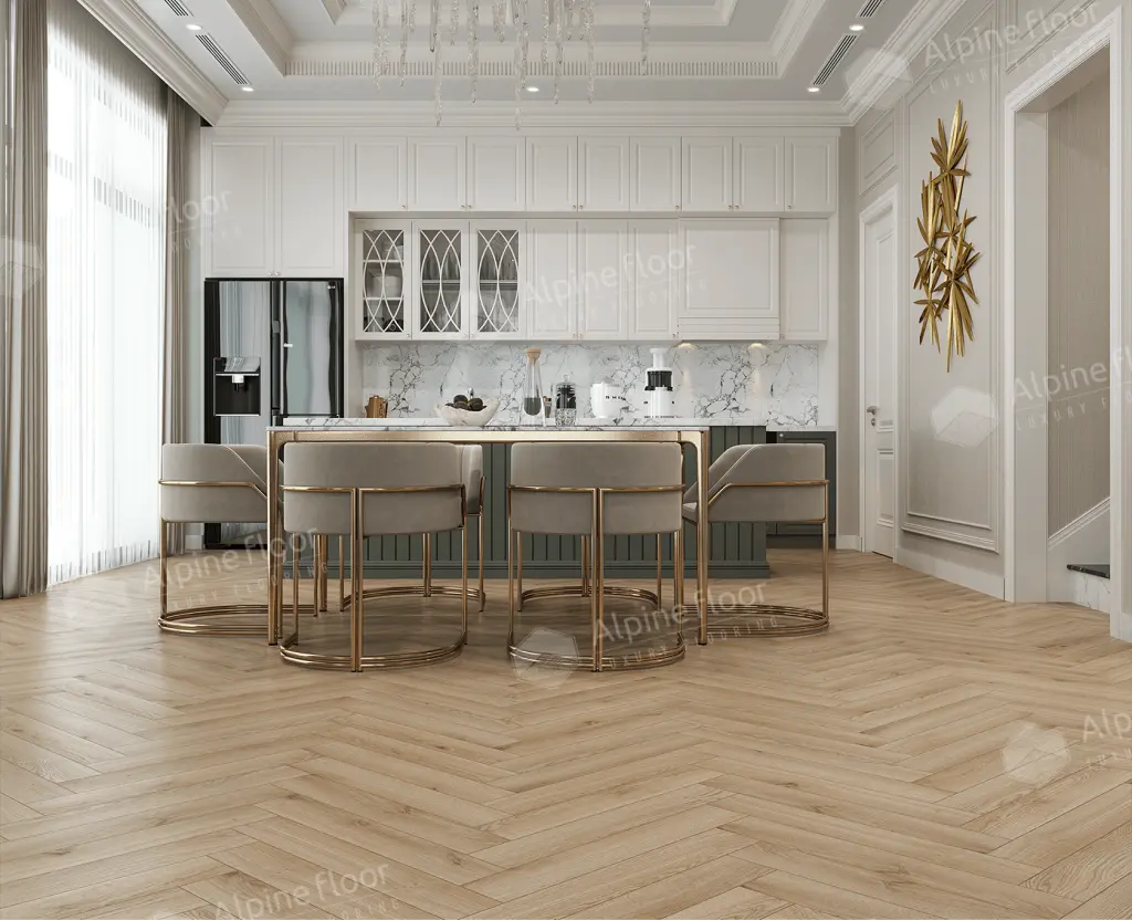 Ламинат Alpine Floor Елка профессиональная (Herringbone 12 Pro) Артуа LF106-12