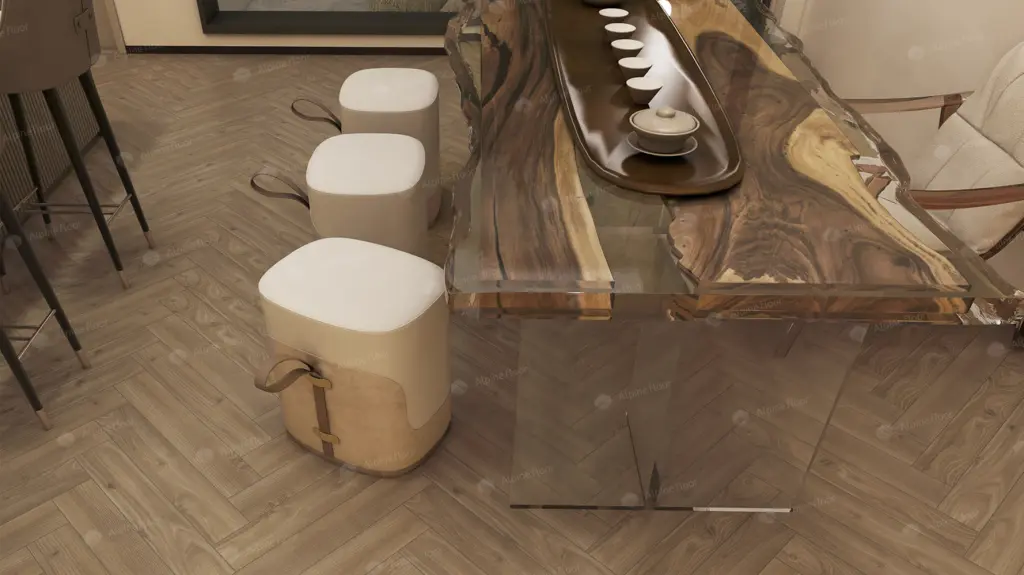 Ламинат Alpine Floor Елка 10 (Herringbone 10)Дуб Калабрия LF107-09