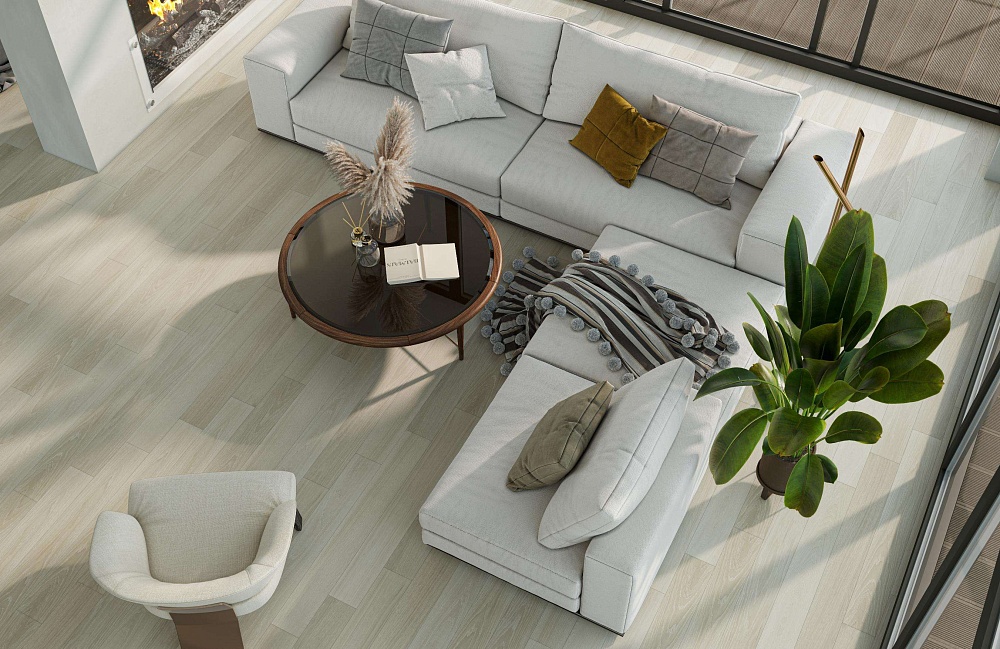 Кварцевый паркет Quartz Parquet Классик 5мм Дуб Лимба 405