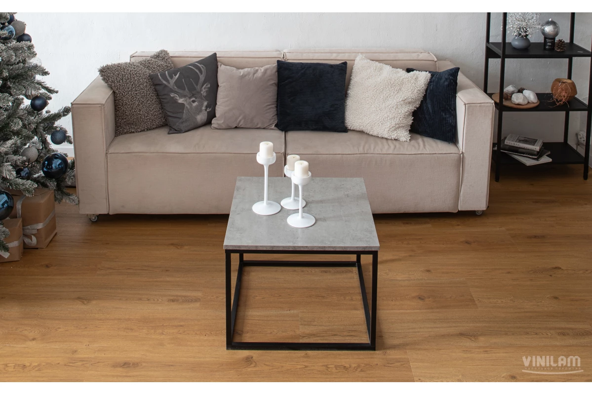 SPC ламинат Vinilam Cork Premium Дуб Севилья 33951
