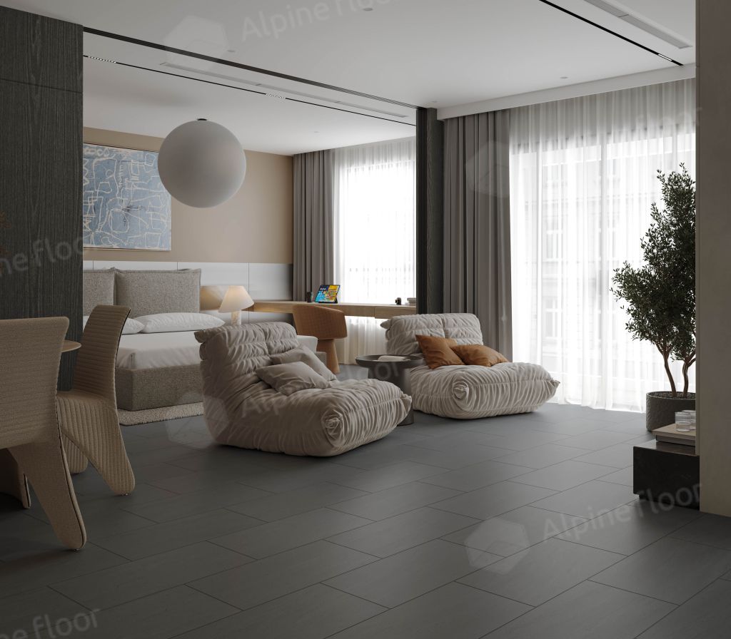 Ламинат Alpine Floor Каменное настроение (Stone Mood) Серый бетон F402-04