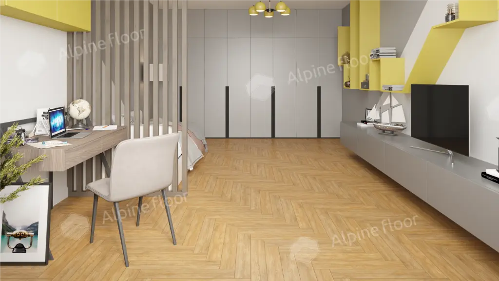 Ламинат Alpine Floor Елка профессиональная (Herringbone 12 Pro) Дуб Тулуза LF106-04