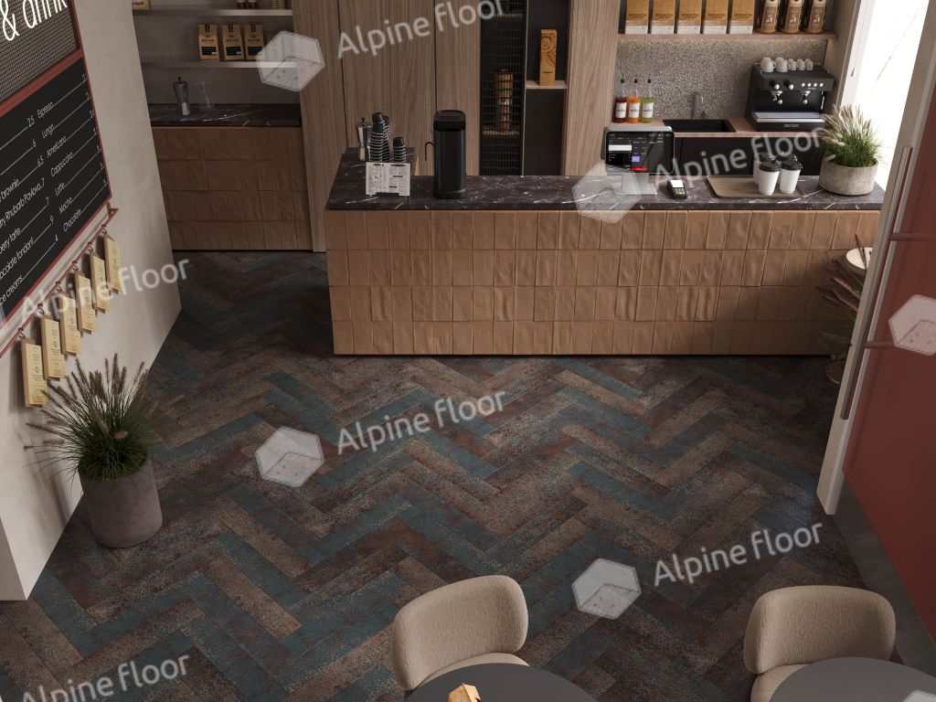 SPC ламинат Alpine Floor Адамант Паркет Сирокко ECO 31-3-R