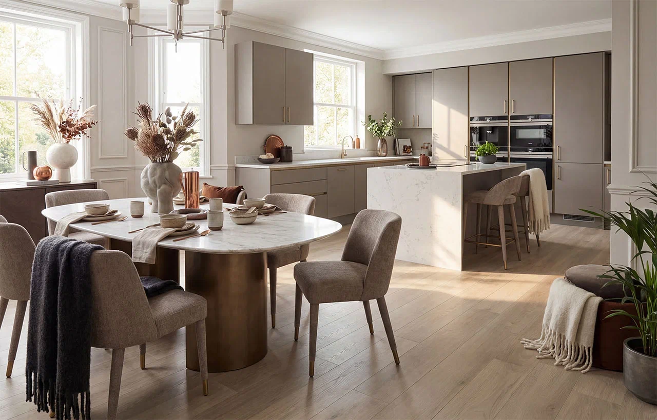 Ламинат Stone Floor Узкая доска Дуб Райдер 2529-13 MР