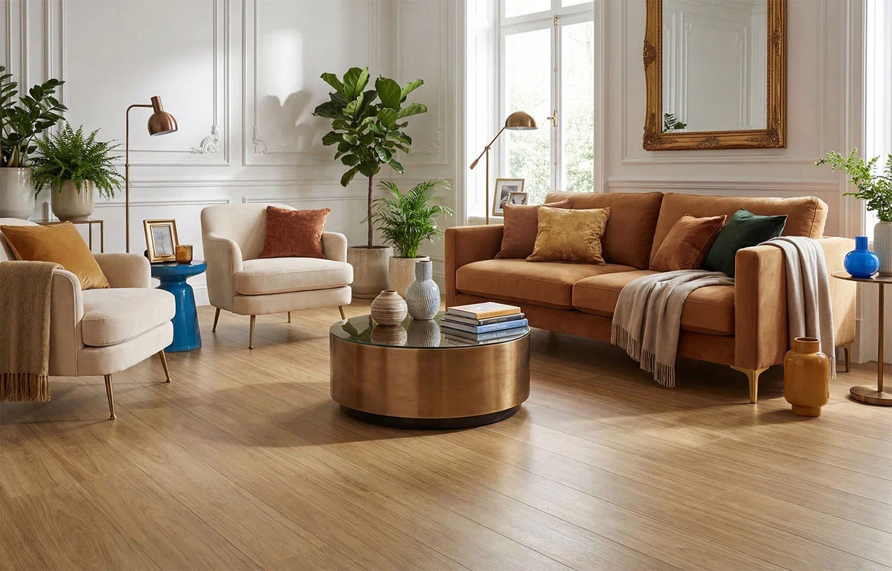 Ламинат Stone Floor Узкая доска Дуб Тейлор 9332-156 MР