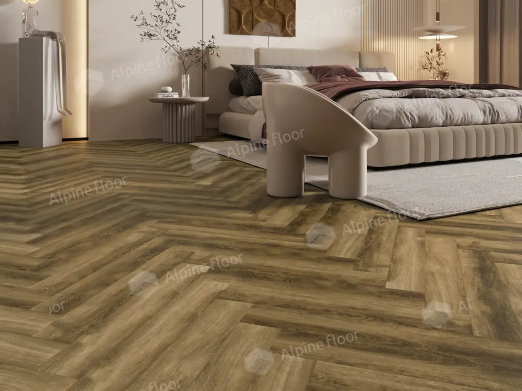 Ламинат Alpine Floor Елка профессиональная 8 (Herringbone 8 Pro) Дуб Марсель LF102-9