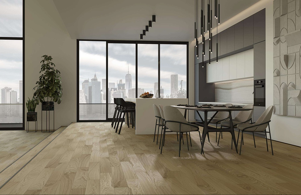Кварцевый паркет Quartz Parquet Классик 5мм Дуб Тоскана 407