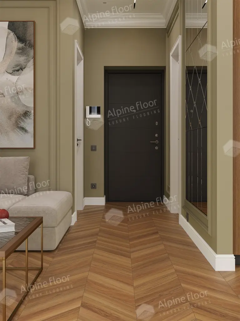 Ламинат Alpine Floor Искусство шеврона (Chevron Art) Дуб Этна LF109-08