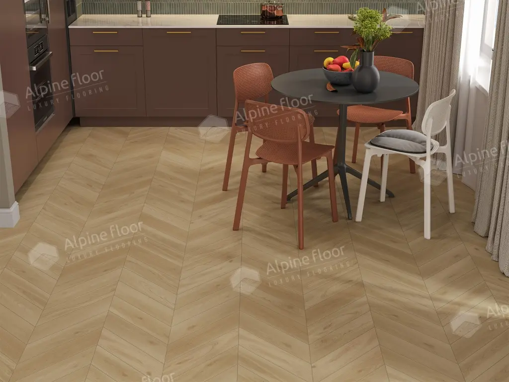 Ламинат Alpine Floor Дуб Искусство шеврона (Chevron Art) Монте-Роза LF109-01