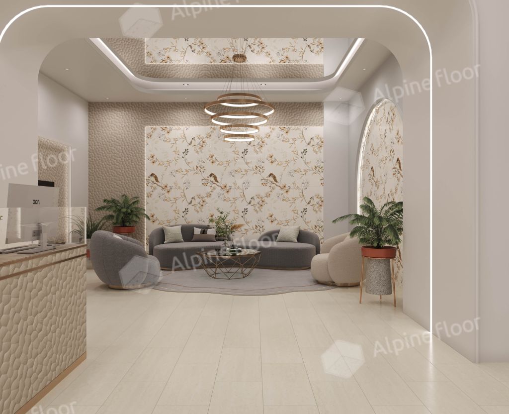 Ламинат Alpine Floor Каменное настроение (Stone Mood) Травентин Макадамия F402-07